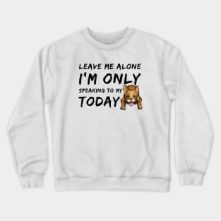 FUNNY CAT DOG ANIMAL LOVE NOVELTY T-SHIRTS Crewneck Sweatshirt